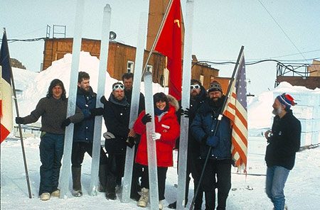 team photo ice core